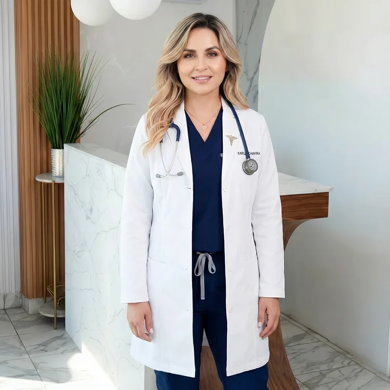 Dr. Karla Chavira, COFEPRIS-licensed regenerative medicine physician and CEO of CMCells