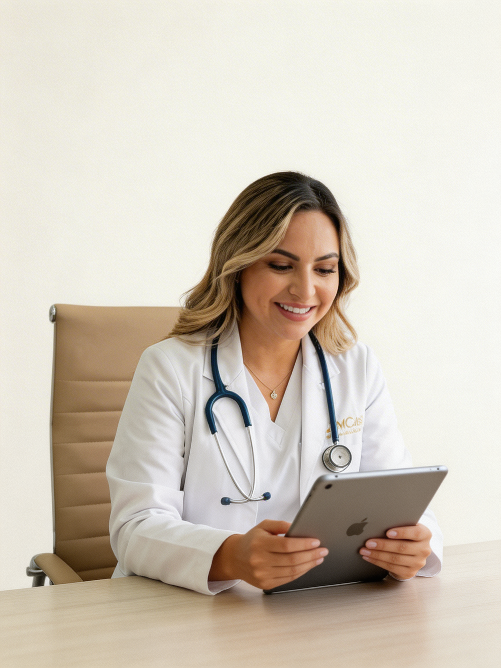 GSS physician conducting a consultation